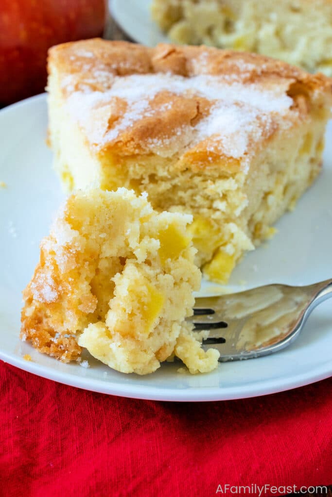 Sour Cream Apple Cake - A Family Feast