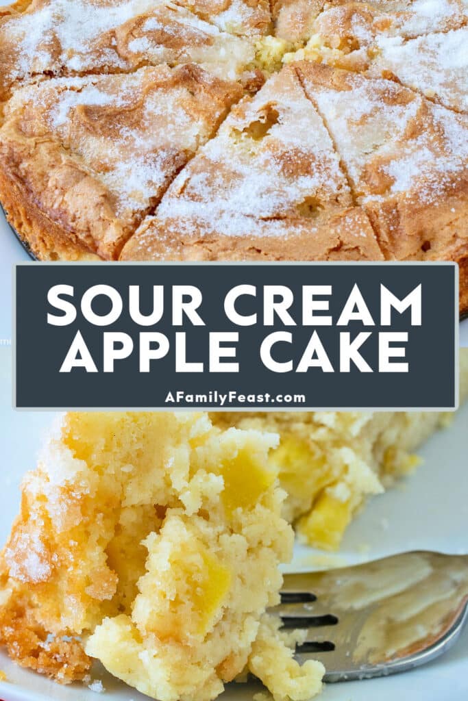 Sour Cream Apple Cake - A Family Feast