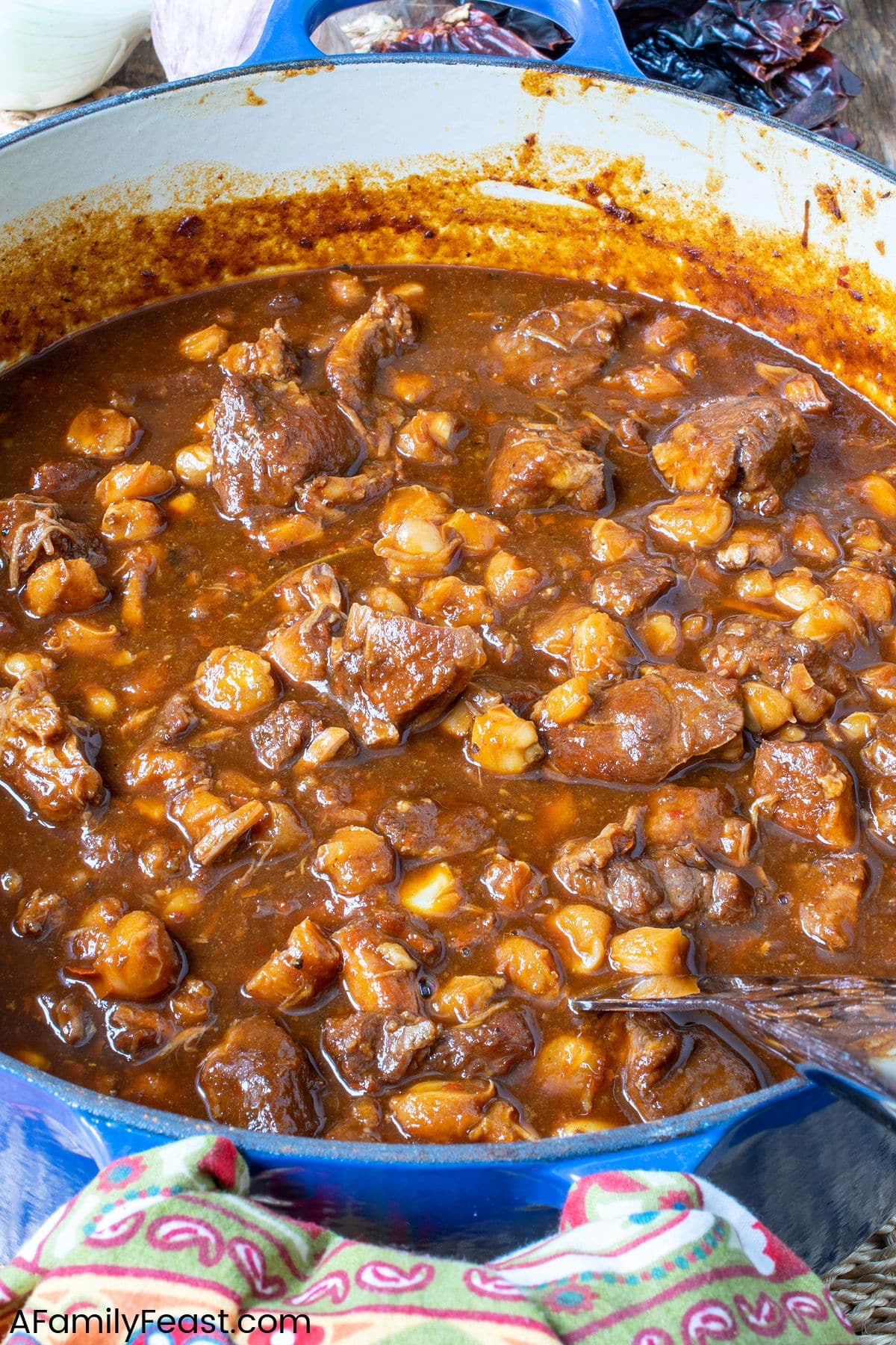 Pork Posole Rojo - A Family Feast