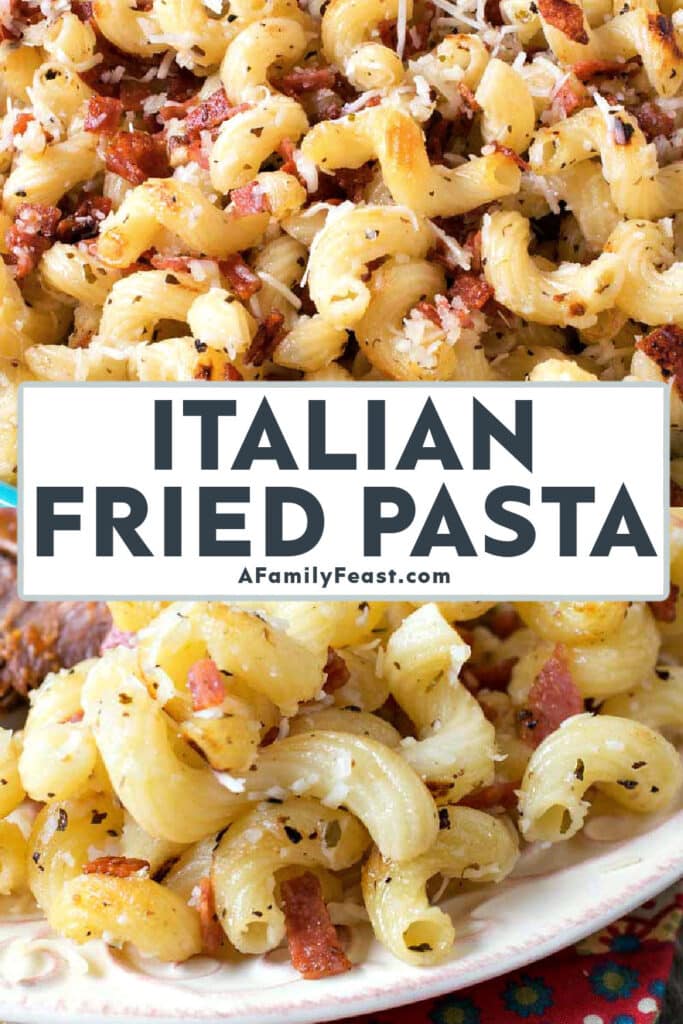 Italian Fried Pasta - A Family Feast