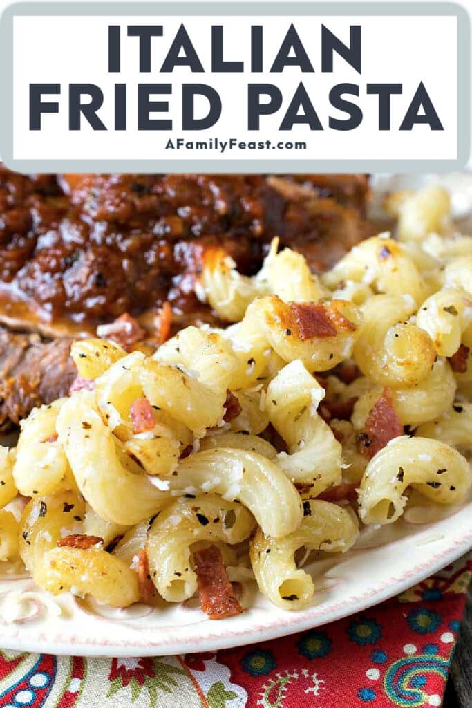 Italian Fried Pasta - A Family Feast