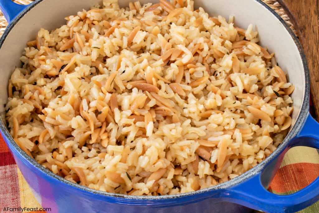 Rice Pilaf - A Family Feast
