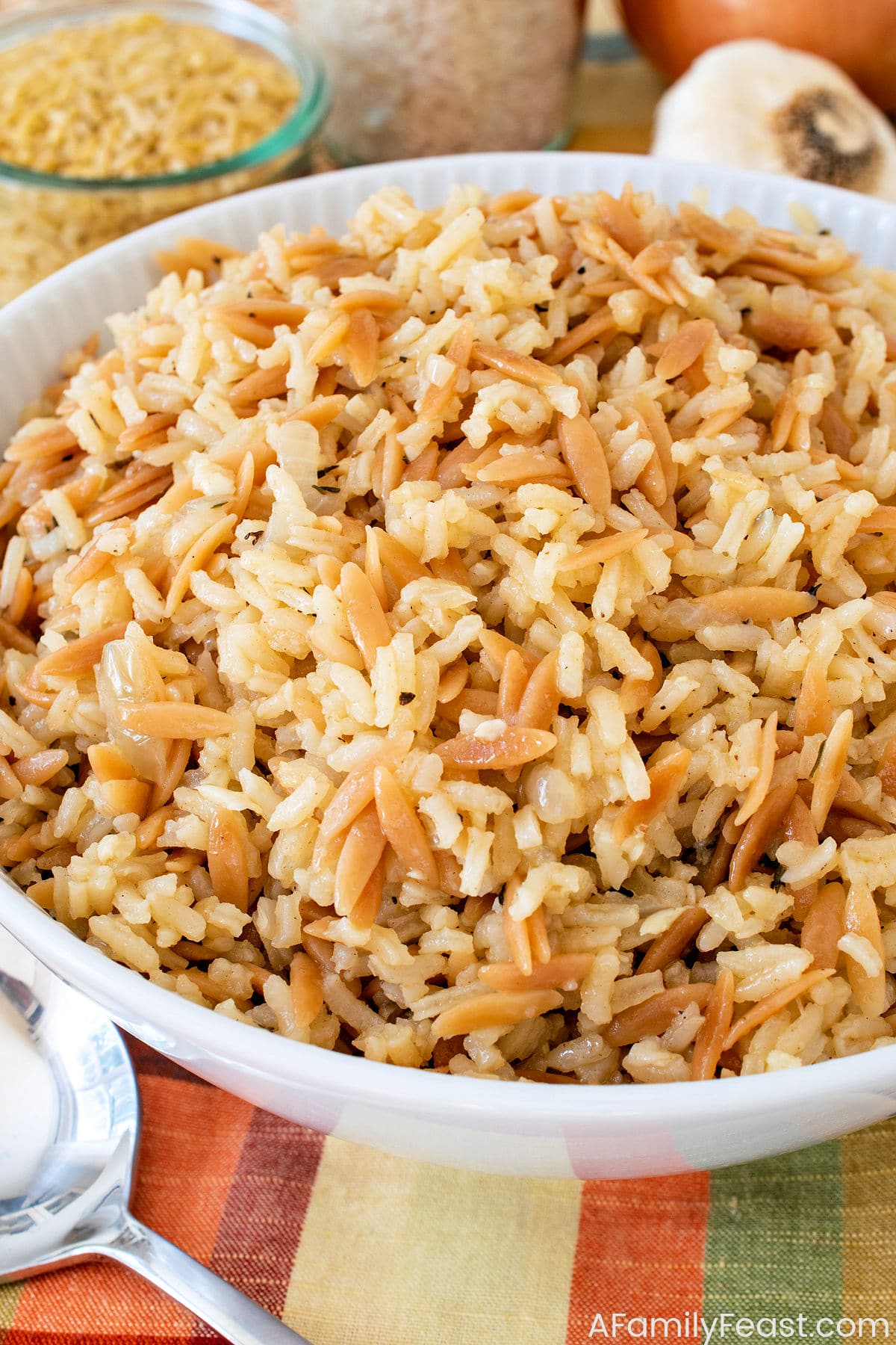 Rice Pilaf - A Family Feast