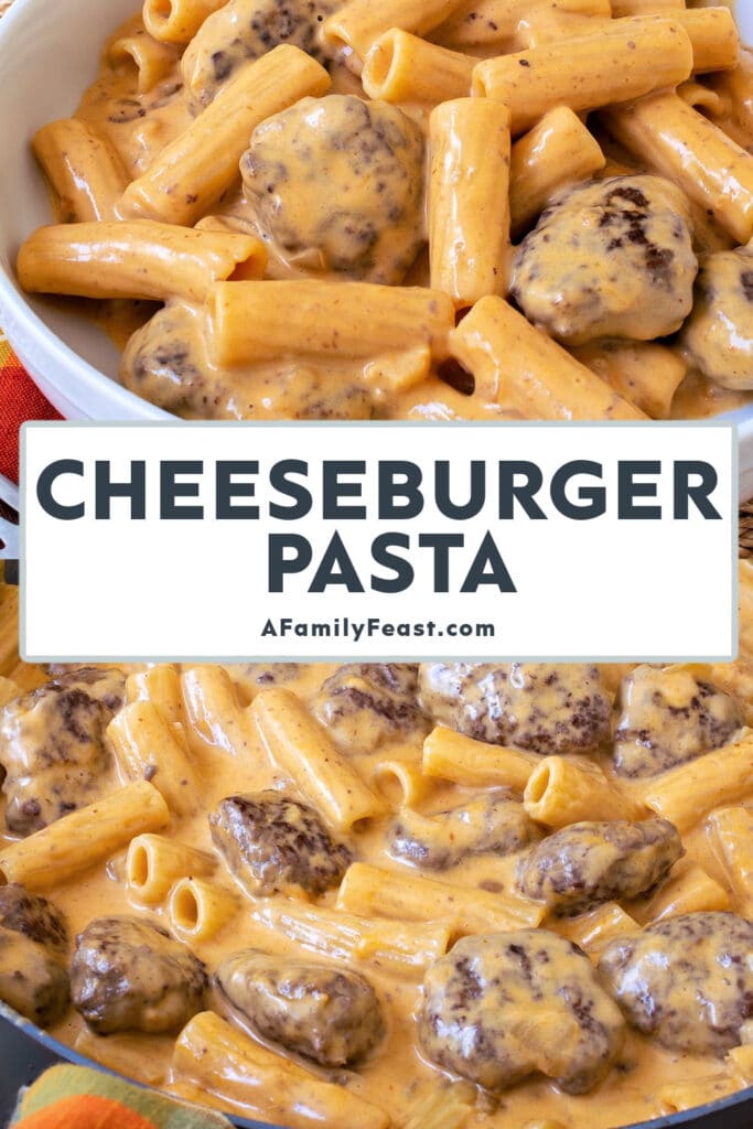 Cheeseburger Pasta - A Family Feast