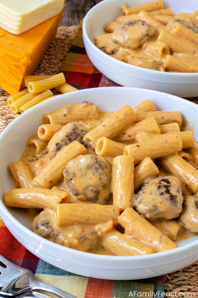 Cheeseburger Pasta - A Family Feast