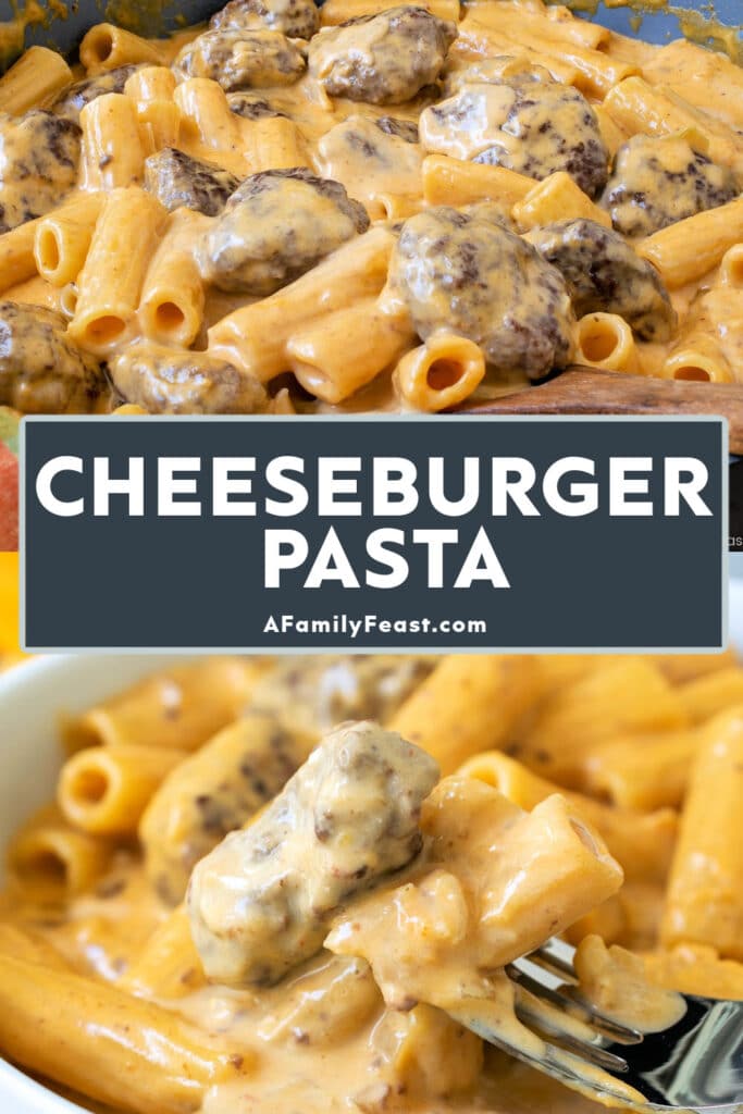Cheeseburger Pasta - A Family Feast