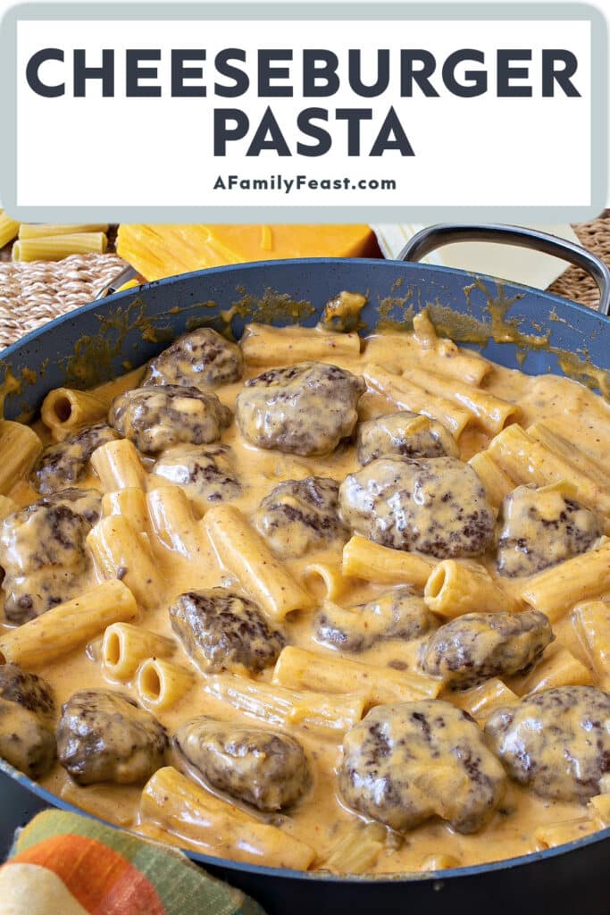 Cheeseburger Pasta - A Family Feast