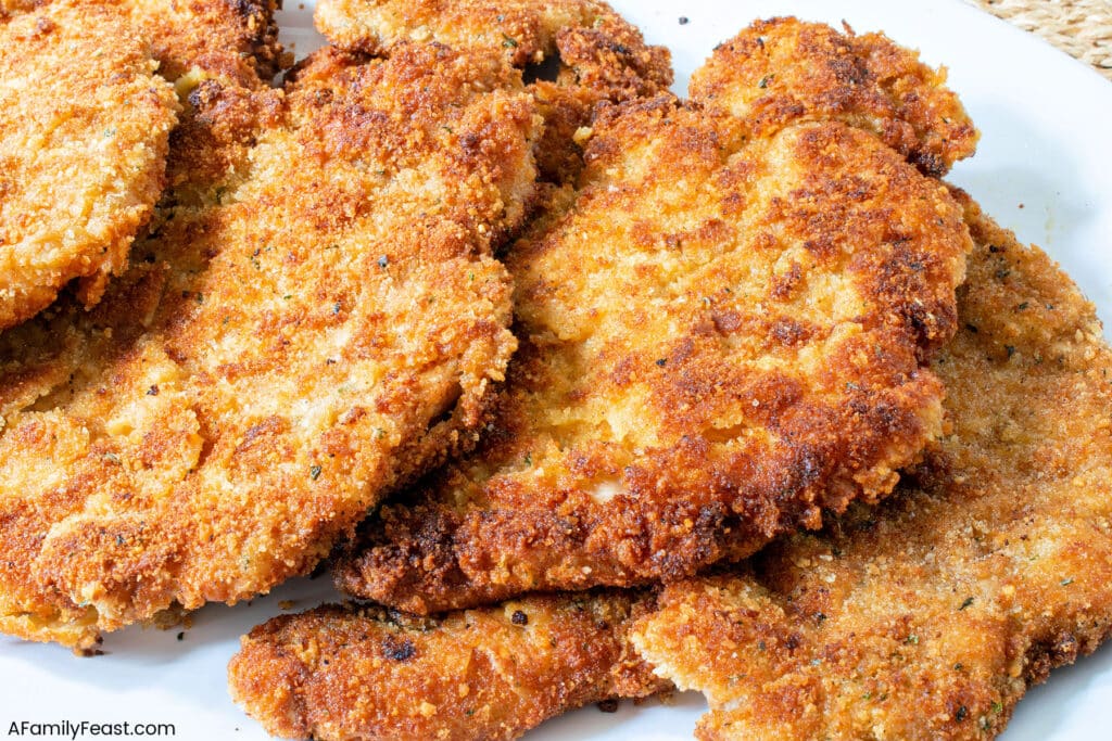 Pork Cutlets with Cider Glazed Apples - A Family Feast